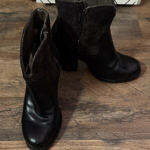 Chic Black Heeled Boots